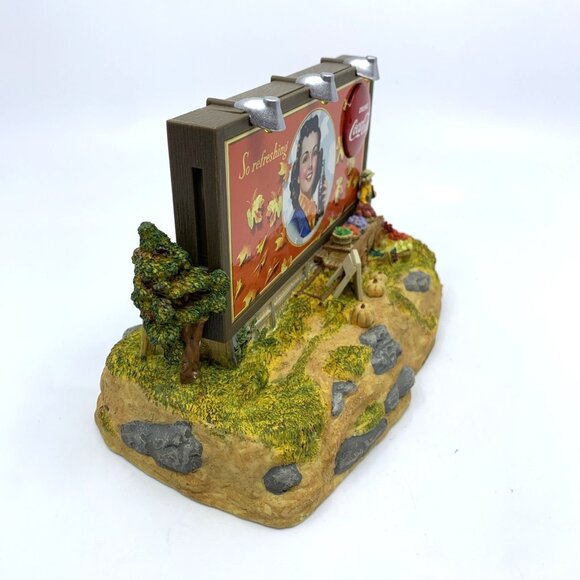 Coca-Cola Musical Fall Billboard Coin Bank Lights Up w/Instructions 1996 - Picture 4 of 11